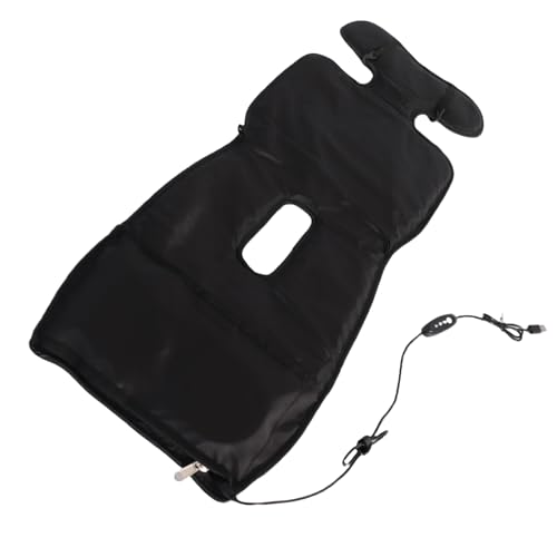 Masyrt Kühlkissen mit 2 Ventilatoren, Einstellbarer Geschwindigkeitskontrolle, Belüftete Matte für Kinderwagen, Ideal für den Heißen Sommer Im Freien Im Freien (Schwarz) von Masyrt