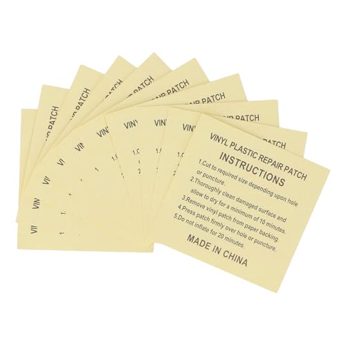 Masyrt Pool Patch Repair Kit,100 Stück Selbstkleber Reparaturfleck Wasserfeste PVC Transparente Pflaster,Aufblasbare Matratze Reparaturflächen für Luftmatratze Schwimmring Aufblasbares Masyrt Pool Patch Repair Kit,100 Stück Selbstkleber Reparaturfleck Wasserfeste PVC Transparente Pflaster,Aufblasbare Matratze Reparaturflächen für Luftmatratze Schwimmring Aufblasbares von Masyrt