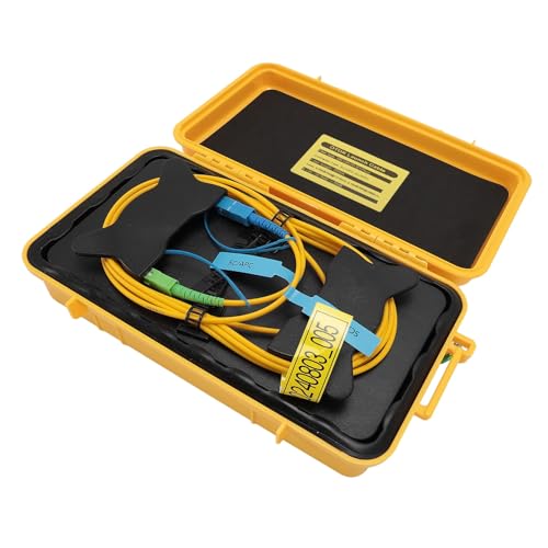 Masyrt Single Mode OTDR Launch Fiber Cable, SC UPC to SC 500M – Dead Zone Eliminator, Fiber Optic Testing Extension Cable Masyrt Single Mode OTDR Launch Fiber Cable, SC UPC to SC 500M – Dead Zone Eliminator, Fiber Optic Testing Extension Cable von Masyrt