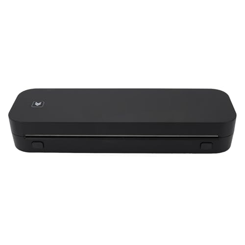 Masyrt Thermischer Druck A4 Tragbarer Bluetooth -Drucker, Weitpapierkompatibilität, 90 Blätter Kontinuierlicher Druck, Bluetooth, USB -Verbindung, Unterstützung für IOS, Android von Masyrt
