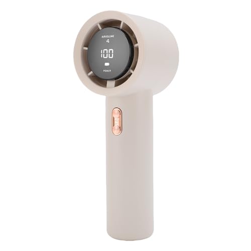 Masyrt Tragbarer Handheld Turbo Lüfter,Personal Handlüfter 199 Gears Wind Smart Temperatur Control 3000 mAh USB Wiederaufladbares Digitalanzeige Tragbarer Mini -Lüfter für Outdoor Masyrt Tragbarer Handheld Turbo Lüfter,Personal Handlüfter 199 Gears Wind Smart Temperatur Control 3000 mAh USB Wiederaufladbares Digitalanzeige Tragbarer Mini -Lüfter für Outdoor von Masyrt