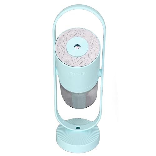 Masyrt Tragbarer -Luftbefeuchter mit Leichter 200 Ml Kaltem Nebel RGB Fine Spray Ultra Leise Tragbarer Luftbefeuchter mit LED -Licht für Babyauto Reise (Himmelblau) von Masyrt