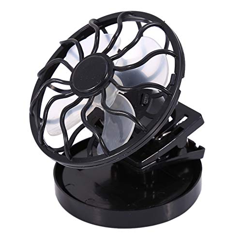 Masyrt Tragbarer Solarlüfter, Electric Mini Clamp/Holder Hut Solarvent von Masyrt