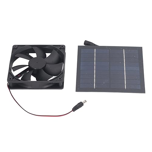 Masyrt Tragbares Solarpanel -Ableitungslüfungskit 20W, IP65, für Kleine Hühnerkoops, Gewächshäuser, Schuppen, Haustierhäuser, mit Fensterzirkulation Masyrt Tragbares Solarpanel -Ableitungslüfungskit 20W, IP65, für Kleine Hühnerkoops, Gewächshäuser, Schuppen, Haustierhäuser, mit Fensterzirkulation von Masyrt