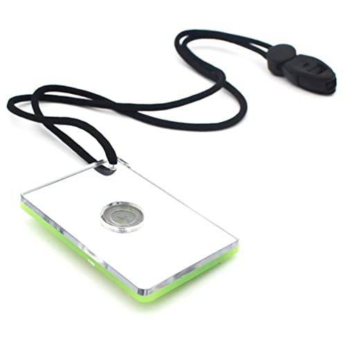 Masyrt Überlebensspiegel Reflektierender Signalspiegel mit Kompasskragen für Camping Im Freien, Wandern, Rucksackungen, Klettern, Notfall Masyrt Überlebensspiegel Reflektierender Signalspiegel mit Kompasskragen für Camping Im Freien, Wandern, Rucksackungen, Klettern, Notfall von Masyrt