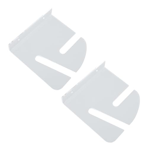 Masyrt Wandmontierte Skateboard -Displayständer, Skateboardständer, Wandmontierte Skateboard -Displayständer, Acryl, Starker Wandbügel für Snowboards (Transparent) von Masyrt