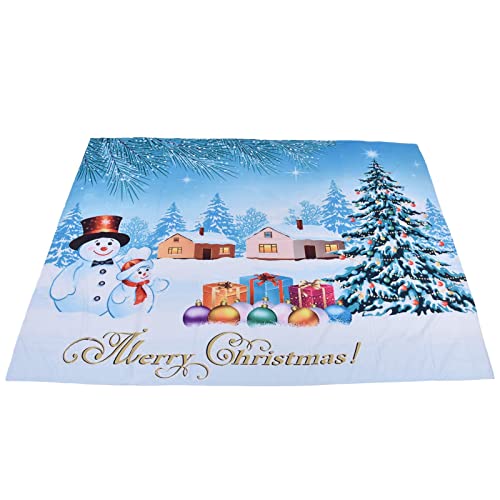 Masyrt Weich mit Polyesterfasermaterial, Weihnachtsdapisserie Kann Schnell Trocknen, Langlebig und Exquisit, Perfektes und Weit Verbreitet für Wandhänge, Tischdecke, Urlaubsdekoration (150 * 150 cm) Masyrt Weich mit Polyesterfasermaterial, Weihnachtsdapisserie Kann Schnell Trocknen, Langlebig und Exquisit, Perfektes und Weit Verbreitet für Wandhänge, Tischdecke, Urlaubsdekoration (150 * 150 cm) von Masyrt