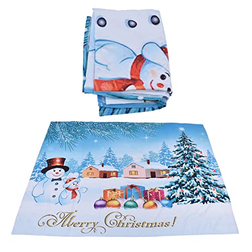 Masyrt Weich mit Polyesterfasermaterial, Weihnachtsdapisserie Kann Schnell Trocknen, Langlebig und Exquisit, Perfektes und Weit Verbreitet für Wandhänge, Tischdecke, Urlaubsdekoration (230 * 180 cm) Masyrt Weich mit Polyesterfasermaterial, Weihnachtsdapisserie Kann Schnell Trocknen, Langlebig und Exquisit, Perfektes und Weit Verbreitet für Wandhänge, Tischdecke, Urlaubsdekoration (230 * 180 cm) von Masyrt