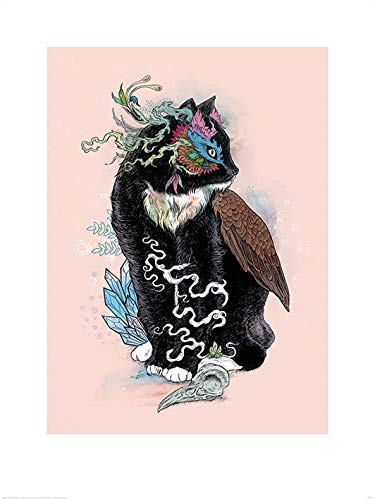 Mat Miller "schwarz Magic 60 x 80cm Kunstdruck, Mehrfarbig Mat Miller "schwarz Magic 60 x 80cm Kunstdruck, Mehrfarbig von Mat Miller