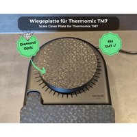 Wiegeplatte Für Thermomix Tm7 - Zubehör Mit Diamant-Optik Zum Wiegen Ohne Mixtopf 3D-Gedruckt Stabile Auflagefläche Wiegeplatte Für Thermomix Tm7 - Zubehör Mit Diamant-Optik Zum Wiegen Ohne Mixtopf 3D-Gedruckt Stabile Auflagefläche von Mat3DDesign