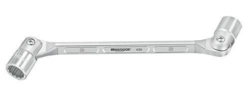 MATADOR Doppelgelenk-Steckschlüssel, 20 x 22 mm, 0430 2022 von MATADOR Schraubwerkzeuge