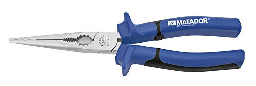 MATADOR Flachrundzange, ISO 5745, gerade, 6.3/4 Zoll - 170 mm, 0585 0170 von MATADOR Schraubwerkzeuge