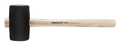 MATADOR Gummihammer, DIN 5128 A, gerade, 140 x 90 mm, 0738 0004 von MATADOR Schraubwerkzeuge