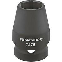 Matador - Kraft-Steckschlüssel-Einsatz, 6-kt., 12,5 mm (1/2): 18 m von Matador