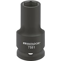 Matador - Kraft-Steckschlüssel-Einsatz, 6-kt., lang, 20 mm (3/4): 19 m von Matador