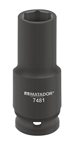 MATADOR Kraft-Steckschlüsseleinsatz, lang, 12,5(1/2): 22x78 mm, 7481 0220 von MATADOR Schraubwerkzeuge