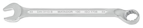MATADOR Schraubwerkzeuge Ringmaulschlüssel, gekröpft, 33 mm, 0190 0330, Metrisch von MATADOR Schraubwerkzeuge