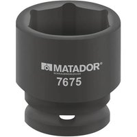 Matador 76750900 Außen-Sechskant Schlagschrauber-Steckschlüsseleinsatz 90mm 1  (25 mm) von Matador Schraubwerkzeuge