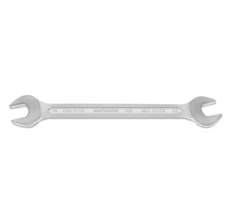 Matador Maulschlüssel Doppelmaulschlüssel, 19 x 22 mm von Matador