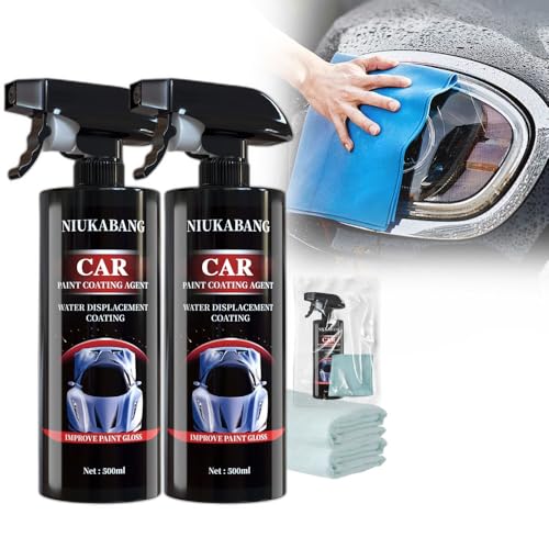 2025 Neu Car Scratch Removal Spray, Kratzer Entferner Auto, High Protection Fast Coated, Entfernt Kratzer Effektiv (2PCS, 500ML) von Matame