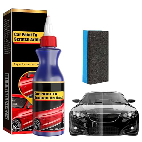 Car Scratch Remover, Autopolitur Kratzer Entfernen, Schneller Kratzerentferner für Autos, Auto Kratzerentferner Paste, Tiefen Kratzer Reparatur Creme, Entfernt Kratzer Effektiv und Schnell (1) von Matame