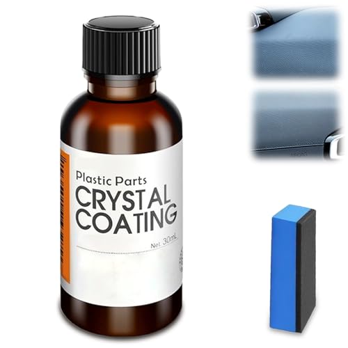 Kunststoffteile Kristalline Beschichtung, 2025 Neu Auto-Kunststoff-Restaurator, Crystal Coating Kunststoff, Car Plastics Restorer, Auto-Plastikteile-Renovierungsmittel(1 Stück) von Matame