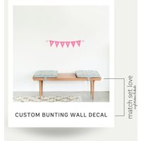 Baby Wimpelkette - Individueller Vinyl-Wandaufkleber Kinderzimmer-Girlande Aufkleber Vinyl-Aufkleber Baby Wimpelkette - Individueller Vinyl-Wandaufkleber Kinderzimmer-Girlande Aufkleber Vinyl-Aufkleber von MatchSetLove