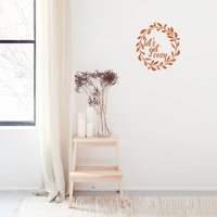 Herbstkranz Aufkleber - Let's Get Cosy Sticker Herbstkranz Aufkleber - Let's Get Cosy Sticker von MatchSetLove