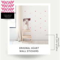 Herz Wandtattoos - Vinyl Wandaufkleber 40 Herzen Herz Wandtattoos - Vinyl Wandaufkleber 40 Herzen von MatchSetLove