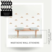 Man Cave Wand Kunst - Schnurrbart Aufkleber Vinyl Set Mit 26 Stück Man Cave Wand Kunst - Schnurrbart Aufkleber Vinyl Set Mit 26 Stück von MatchSetLove