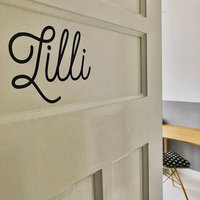 Personalisierter Tür Aufkleber - Kindertür Vinyl Baby Zimmer Dekor Kinderzimmer Personalisierter Tür Aufkleber - Kindertür Vinyl Baby Zimmer Dekor Kinderzimmer von MatchSetLove