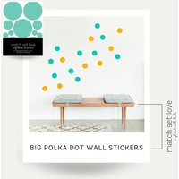 Polka Dot Wandaufkleber - Vinyl 7 cm Durchmesser Runde Aufkleber Polka Dot Wandaufkleber - Vinyl 7 cm Durchmesser Runde Aufkleber von MatchSetLove