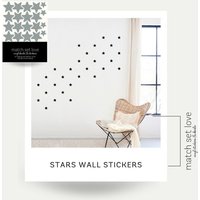 Stern Wanddekor - Sterne Wandtattoo Wandaufkleber Set Von 48 Stern Wanddekor - Sterne Wandtattoo Wandaufkleber Set Von 48 von MatchSetLove