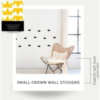 Wandtattoo Krone - Wandbild Wandsticker 16Er-Set Wandtattoo Krone - Wandbild Wandsticker 16Er-Set von MatchSetLove