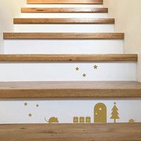 Weihnachten Maus Haus Aufkleber Set Weihnachten Maus Haus Aufkleber Set von MatchSetLove