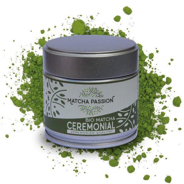 Matcha Passion Bio Matcha Ceremonial 30g Dose | mit oder ohne Zubehör von Matcha Passion