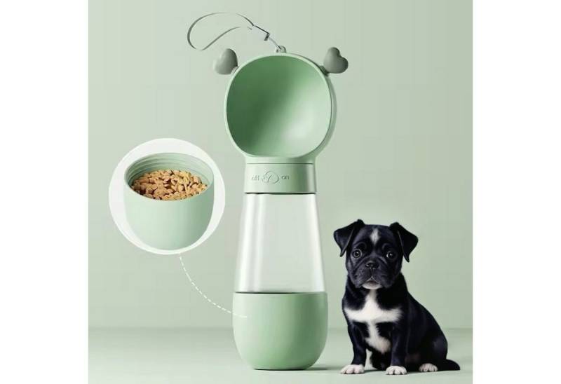 Mate for dogs Trinkflasche Hundetrinkflasche Clyde Trinkflasche unterwegs mit Leckerli-Behälter Mate for dogs Trinkflasche Hundetrinkflasche Clyde Trinkflasche unterwegs mit Leckerli-Behälter von Mate for dogs