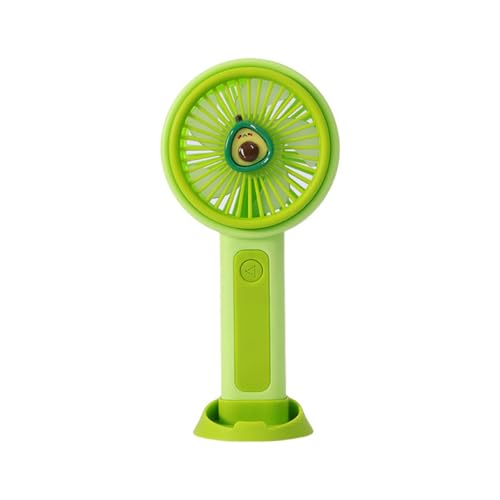 Mateju Mini Ventilator, Handventilator Akku Aufladbar USB Mini Hand Fan, Einstellbare Windgeschwindigkeit Portable Fan für Reisen Büro Zuhause, Summer Must Haves (Avocados,2PCS) von Mateju
