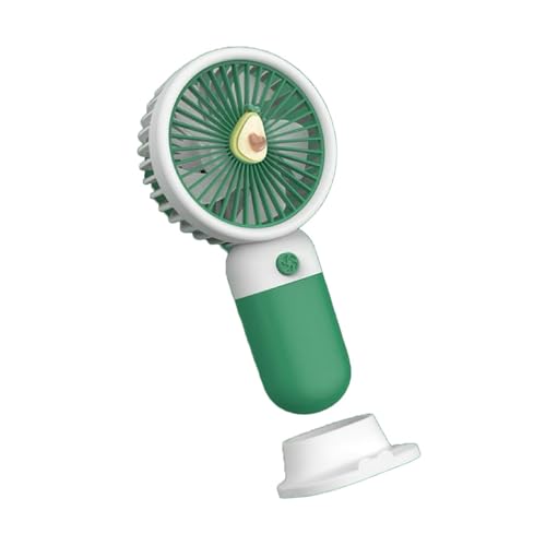Mateju Mini Ventilator, Handventilator Akku Aufladbar USB Mini Hand Fan, Starker Leise Portable Fan für Reisen Büro Zuhause, Summer Must Haves (Avocado) von Mateju