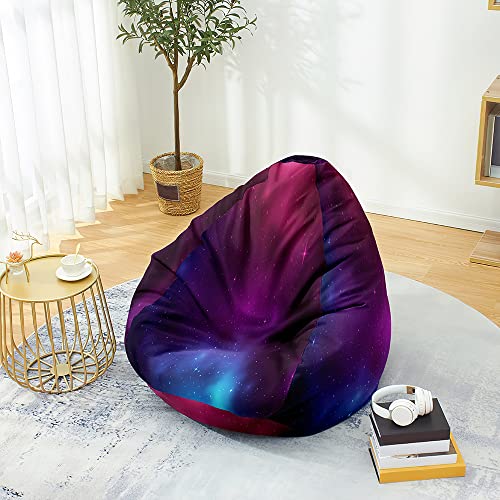 Mateju Sitzsack, Gemütlich Sitzsack Kinder, sitzsack Erwachsene oder als Gaming Bean Bag, 3D-Nachthimmel Garten Lässig Sitzsack Geeignet für Lnnen Oder Außen Zum Liegen Oder (XL,Himmel) von Mateju