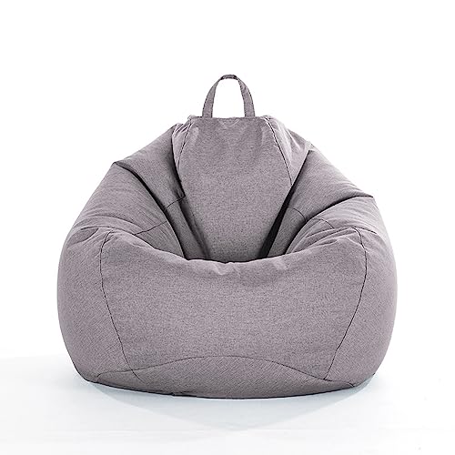 Mateju Sitzsack, Gemütlich Sitzsack Kinder, sitzsack Erwachsene oder als Gaming Bean Bag, Garten Sitzsack Geeignet für Wohnzimmer oder Kinderzimmer zum Liegen oder Sitzen (80x90cm,Anthrazit) von Mateju