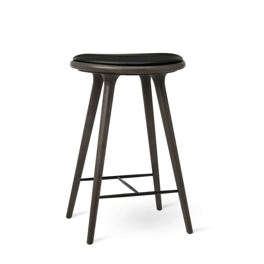 Mater - High Stool H69 Sirka Grey Stained Beech von Mater