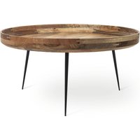 Mater - Bowl Table XL, Ø 75 x H 38 cm, natur von Mater