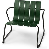 Mater - Ocean Lounge Chair, 72 x 63 cm, grün von Mater