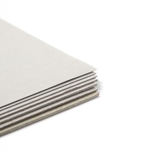 Materia Prima Graukarton für Bastelarbeiten, Modelle und kreative Projekte. Graupappe Leicht zuzuschneidender Bogen aus recyceltem für Einbände und Kartons. 75 x 52,5 Cm Materia Prima Graukarton für Bastelarbeiten, Modelle und kreative Projekte. Graupappe Leicht zuzuschneidender Bogen aus recyceltem für Einbände und Kartons. 75 x 52,5 Cm von Materia Prima