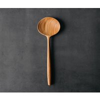 Große Ovale Kochkelle | Teakholz Große Ovale Kochkelle | Teakholz von Material26