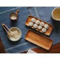 Rechteckige Teakholz Platte Rechteckige Teakholz Platte von Material26