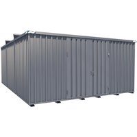 BOS® Materialcontainer, zerlegt, Holzfußboden, verzinkt, HxBxT 2.660 x 6.560 x 5.100 von BOS®