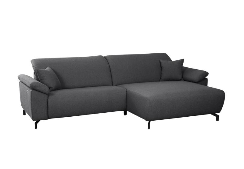 Matex Eckkombination TRANI B/H/T ca.293x82x183cm in Stoff 695 grau Pg.6 von Matex