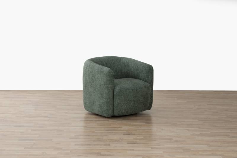 Sessel ALKEN in Stoff forestgrün von Matex